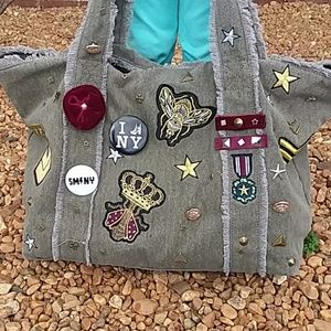 💣Patchwork Handbag